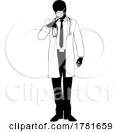 Doctor Man Medical Silhouette Healthcare Person