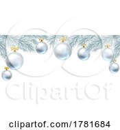 Poster, Art Print Of Christmas Background Bauble Design