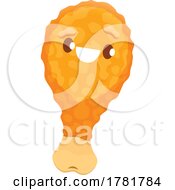 Poster, Art Print Of Poultry Drumstick Mascot
