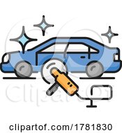 Car Wash Or Detailing Icon