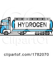 Poster, Art Print Of Hydrogen Icon