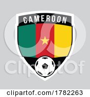 Poster, Art Print Of Cameroon Shield Team Badge For Football Tournament