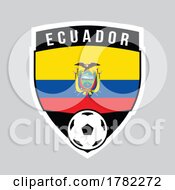 Poster, Art Print Of Ecuador Shield Team Badge For Football Tournament