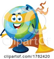 Desk Globe School Mascot