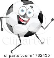 Poster, Art Print Of Soccer Ball Character