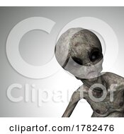 3D Halloween Alien Type Creature