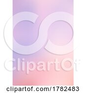 Poster, Art Print Of Pink Ombre Gradient Blur Background