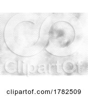 Poster, Art Print Of Abstract Halftone Dot Background