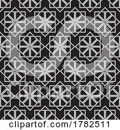 Poster, Art Print Of Abstract Pattern Background In Black And White