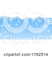Poster, Art Print Of Christmas Snowflake Banner Design