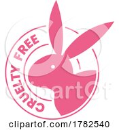 Poster, Art Print Of Pink Cruelty Free Icon 2