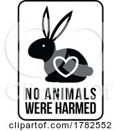 Poster, Art Print Of Not Tested On Animals And No Animals Were Harmed - Set 3