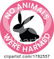 Poster, Art Print Of No Animals Were Harmed Illustration 3
