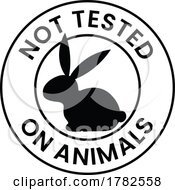 Poster, Art Print Of Not Tested On Animals Illustration 1