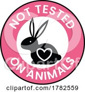 Poster, Art Print Of Not Tested On Animals Illustration 2