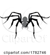 Poster, Art Print Of Silhouetted Spider