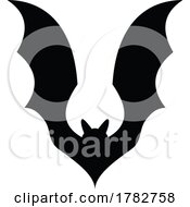 Black and White Vampire Bat by Any Vector #COLLC1782758-0165
