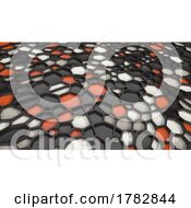 Poster, Art Print Of 3d Geometric Abstract Twist Background