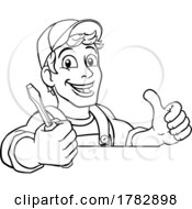 Electrician Cartoon Handyman Plumber Mechanic