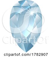 Poster, Art Print Of Faceted Cut Diamond Design