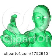 Poster, Art Print Of Figure Selecting 3d Technology Concept