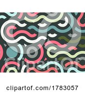 Poster, Art Print Of Abstract Retro Pattern Design Background