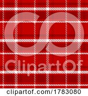 Poster, Art Print Of Christmas Themed Plaid Style Pattern Background