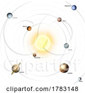 Planets Of Our Solar System Illustration