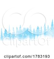Poster, Art Print Of Winter Tree Background