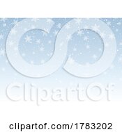 Poster, Art Print Of Christmas Background With Falling Snowflakes