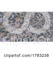 Poster, Art Print Of 3d Geometric Abstract Twist Background