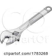 Poster, Art Print Of Adjustable Wrench
