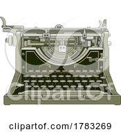 Poster, Art Print Of Antique Typewriter