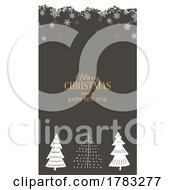 Poster, Art Print Of Christmas Background For Social Media Story Template