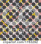 Abstract Wallpaper Background With Retro Pattern Design