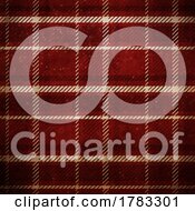 Grunge Style Plaid Background by KJ Pargeter