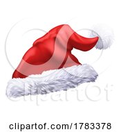 Poster, Art Print Of Santa Claus Hat Father Christmas Cap