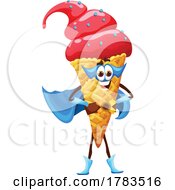Poster, Art Print Of Ice Cream Mascot