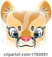 Poster, Art Print Of Square Faced Cougar