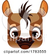 Poster, Art Print Of Square Faced Donkey
