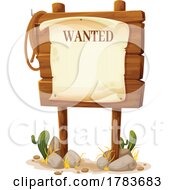 Wanted Sign by Vector Tradition SM