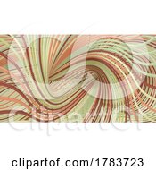 Poster, Art Print Of 3d Geometric Abstract Twist Background