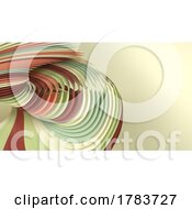 Poster, Art Print Of 3d Geometric Abstract Twist Background