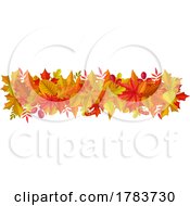 Poster, Art Print Of Border Of Autumn Leaves