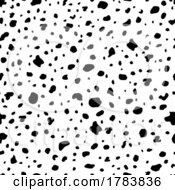 Poster, Art Print Of Dalmatian Or Cow Spots Seamless Pattern