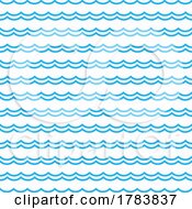 Poster, Art Print Of Wave Pattern Background