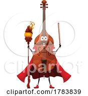 Wizard Bass Mascot