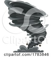 Poster, Art Print Of Black Tornado