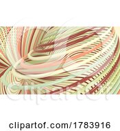 Poster, Art Print Of 3d Geometric Abstract Twist Background