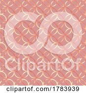 Poster, Art Print Of Elegant Rose Gold Pattern Design